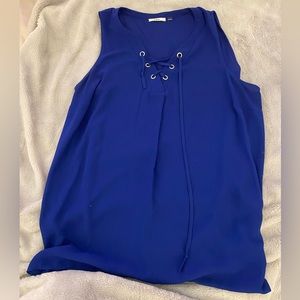 Cobalt blue tank